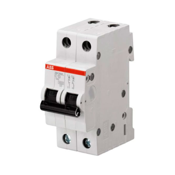 BREAKER DE RIEL SH202L C4 2 POLOS 4 A 4.5KA CURVA C