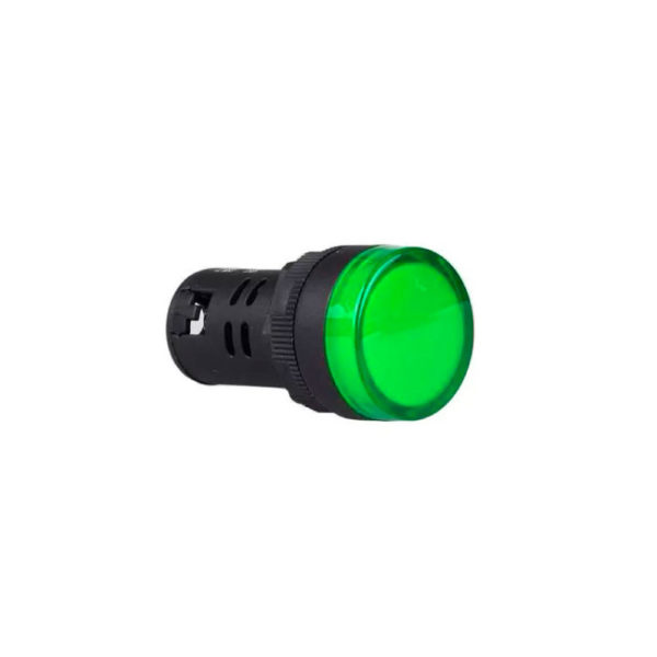 LUZ INDICADORA LED COMPACTA 110V VERDE